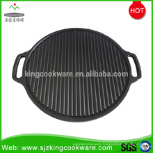 Portable charcoal cast iron BBQ grill
